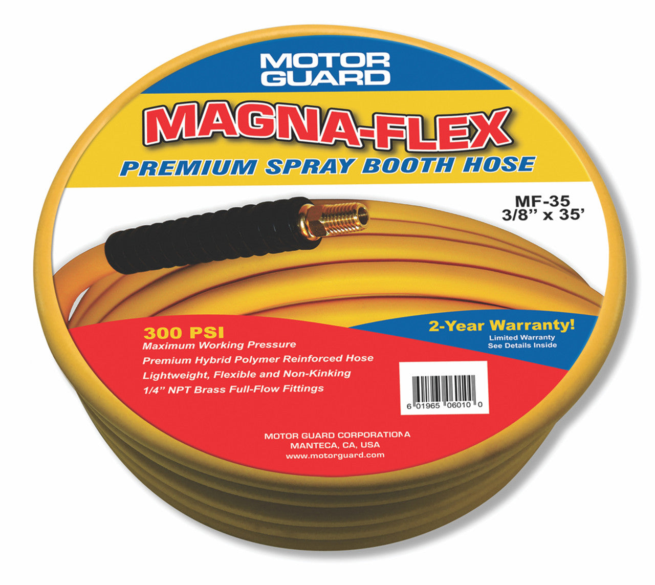 Motor Guard MF-35 MAGNA-FLEX HOSE 3/8" X 35' - MPR Tools & Equipment