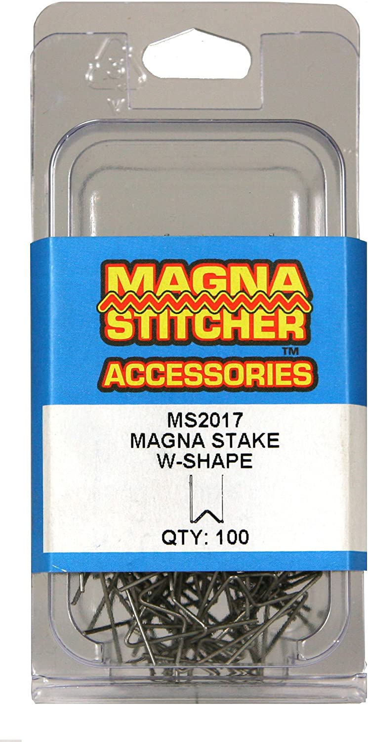 Motor Guard MS2017 Magna-Stakes W-Shape Pack of 100 - MPR Tools & Equipment