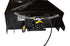 JohnDow Industries JDI-LP5 close-up of 110V electric pump motor mount and evacuation hose connections