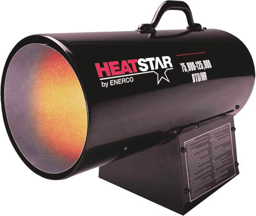 Mr. Heater F170125 FORCED AIR INDUSTRIAL PROPANE HEATER,125,000 BTU/HR, REQUIRES A 40 LB PROPANE TANK - MPR Tools & Equipment