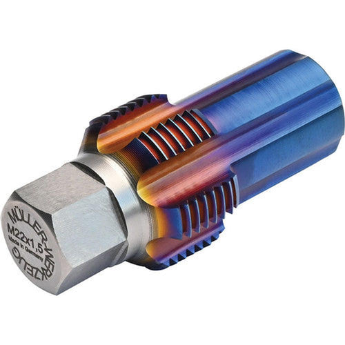 Mueller-Kueps 506 522 M22X1.5 Sensor Rethreading Tap, Extra Short, Ideal for Particle Filters - MPR Tools & Equipment