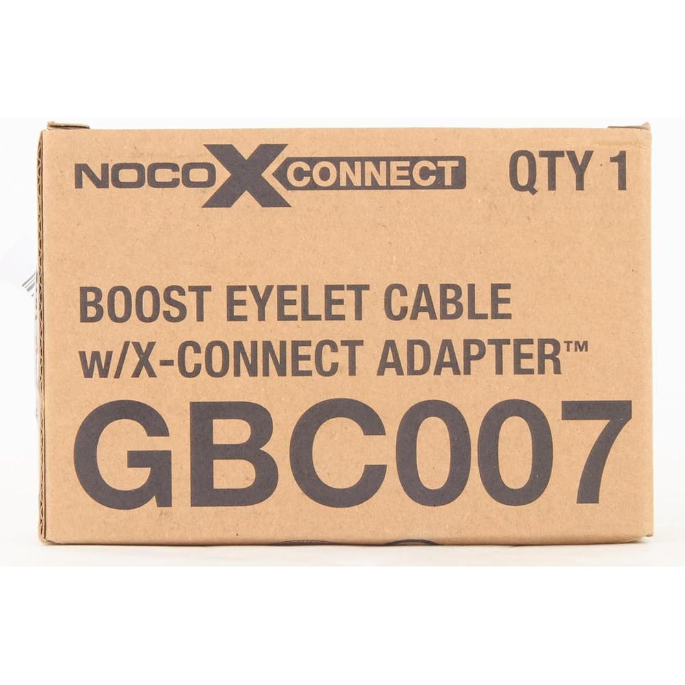 NOCO GBC007 Boost Eyelet Cable w/ X-Connect Adapter