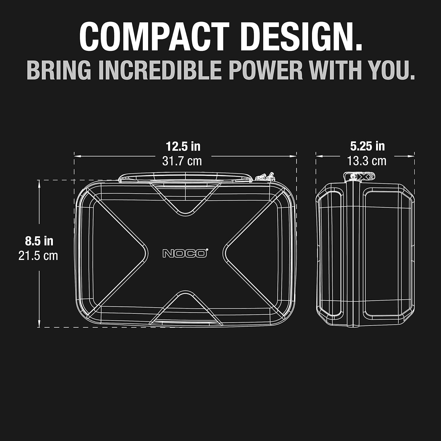 NOCO GBC103 BOOST X EVA PROTECTION CASE, COMPATIBLE WITH GBX75