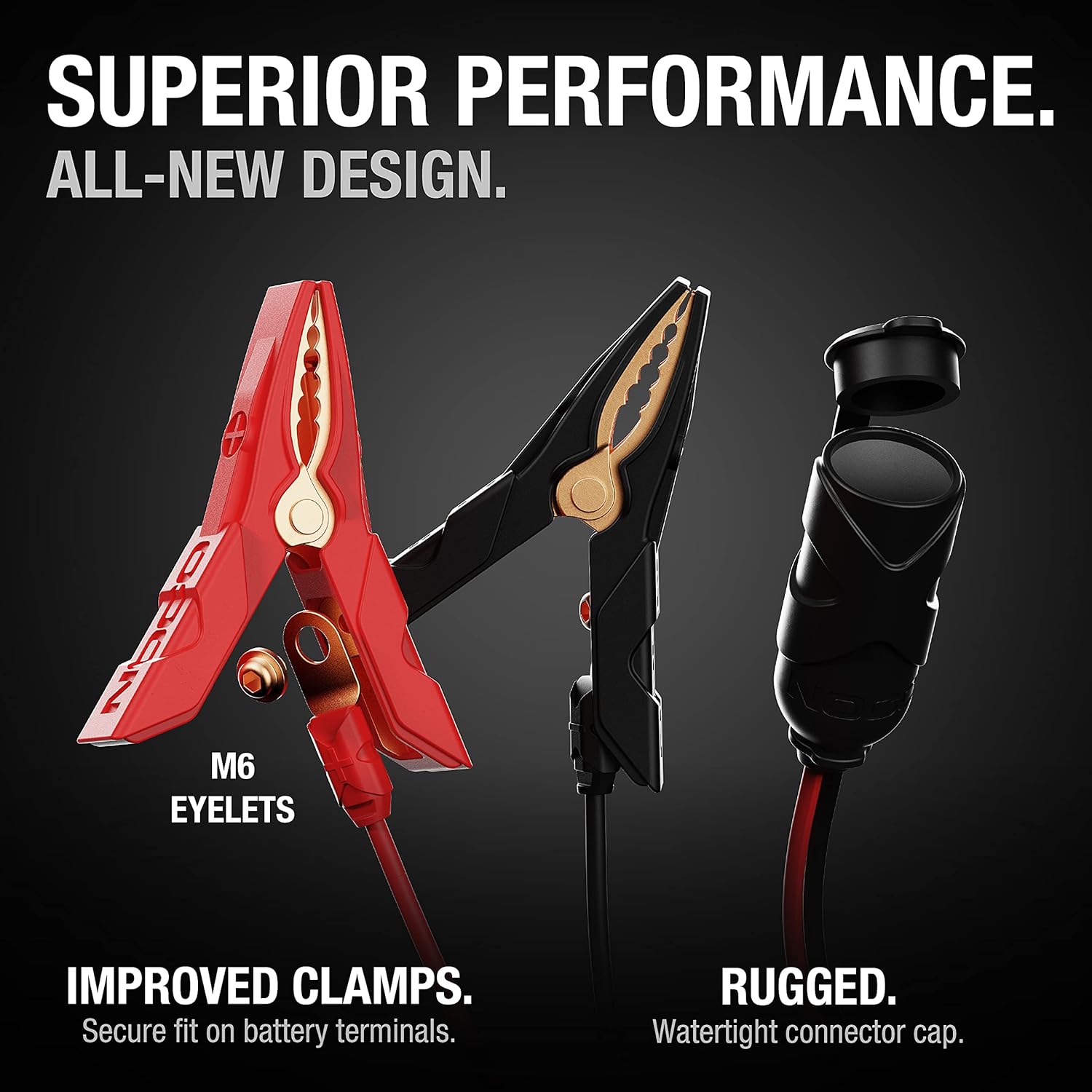 NOCO GC017 12V Plug Socket W/ Clamps