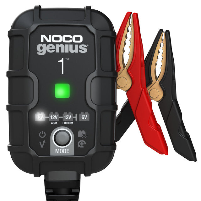 NOCO GENIUS1 1-Amp Battery Charger, Battery Maintainer, and Battery Desulfator - MPR Tools & Equipment