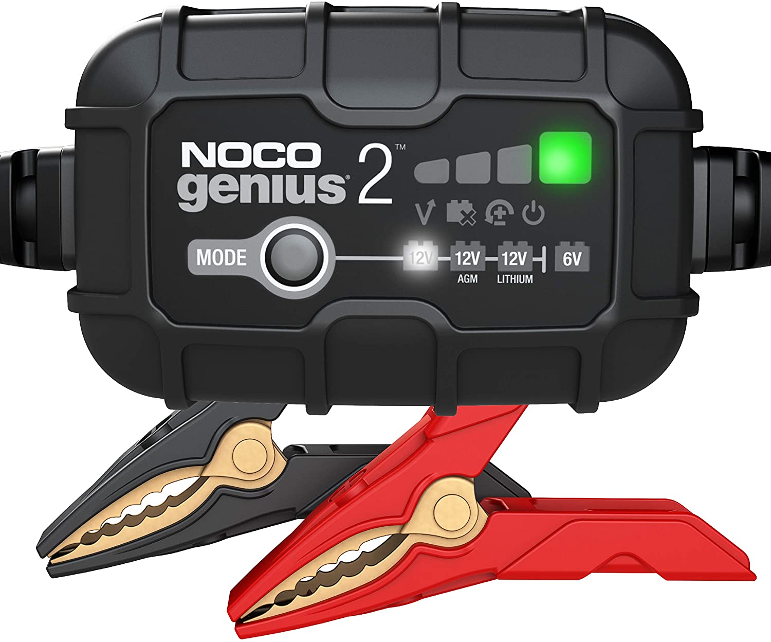 NOCO GENIUS2 6V/12V 2-Amp Smart Battery Charger - MPR Tools & Equipment