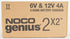 NOCO GENIUS2X2 6V/12V 2-Bank, 4-Amp Smart Battery Charger