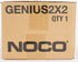 NOCO GENIUS2X2 6V/12V 2-Bank, 4-Amp Smart Battery Charger