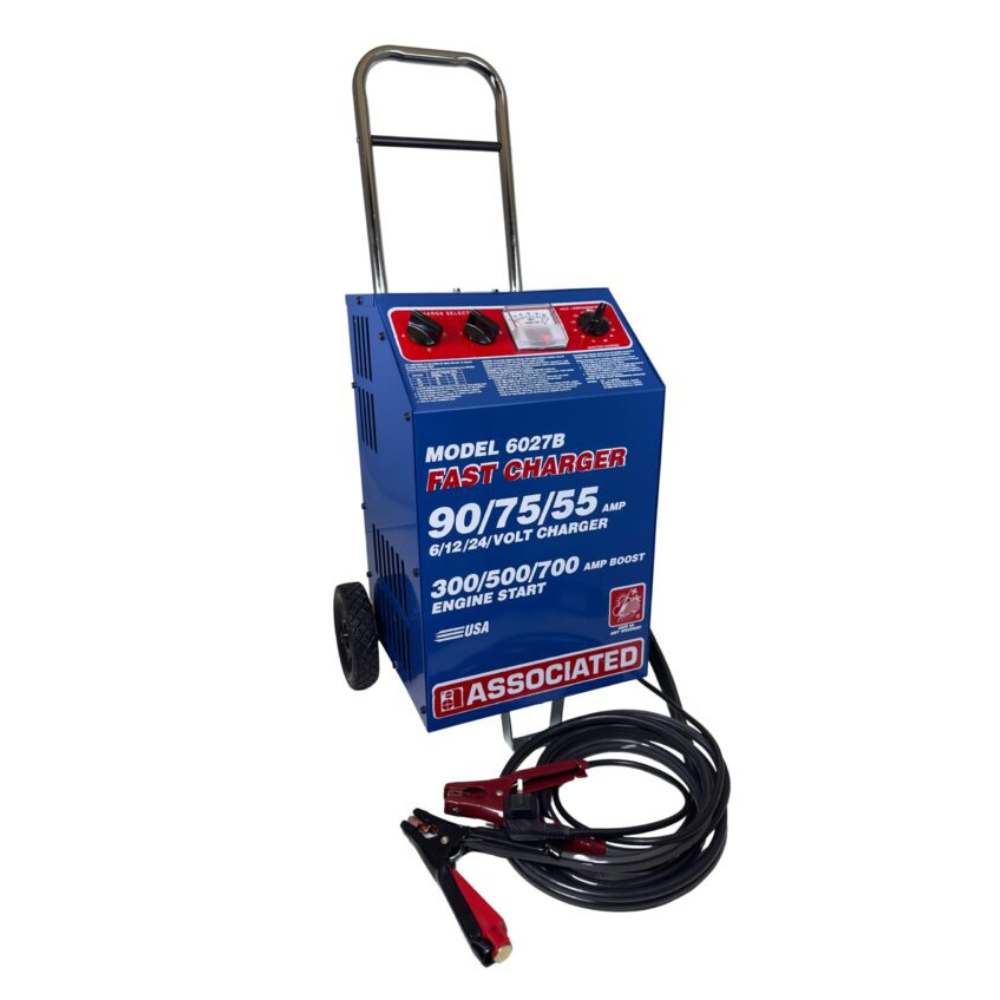 Associated Equipment 6027B CHARGER, 6/12/24V 90/75/55A 230V 50/60HZ (International)