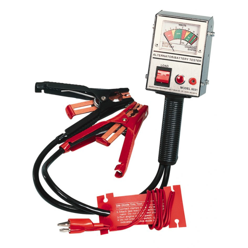 Équipement associé 6031 ALTERNATEUR/TESTEUR DE BATTERIE, HH 6/12V 125A, ANALOGIQUE