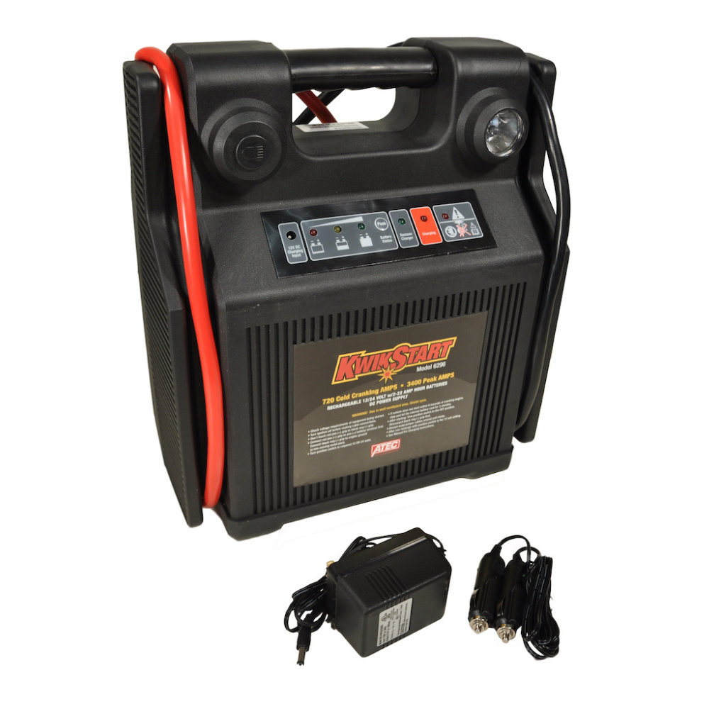 Équipement associé 6296 ATEC KWIKStarT, 12/24V 720/360CCA, 44/22Ah