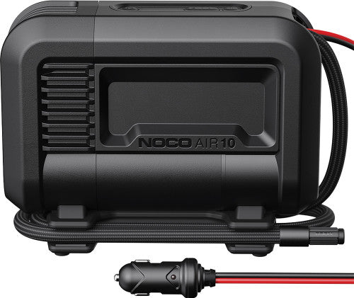 Noco AIR10 12V 10A 138W Portable Air Inflator, 60 PSI Max. Pressure, 34 SLPM, 12V Port Power Plug - MPR Tools & Equipment