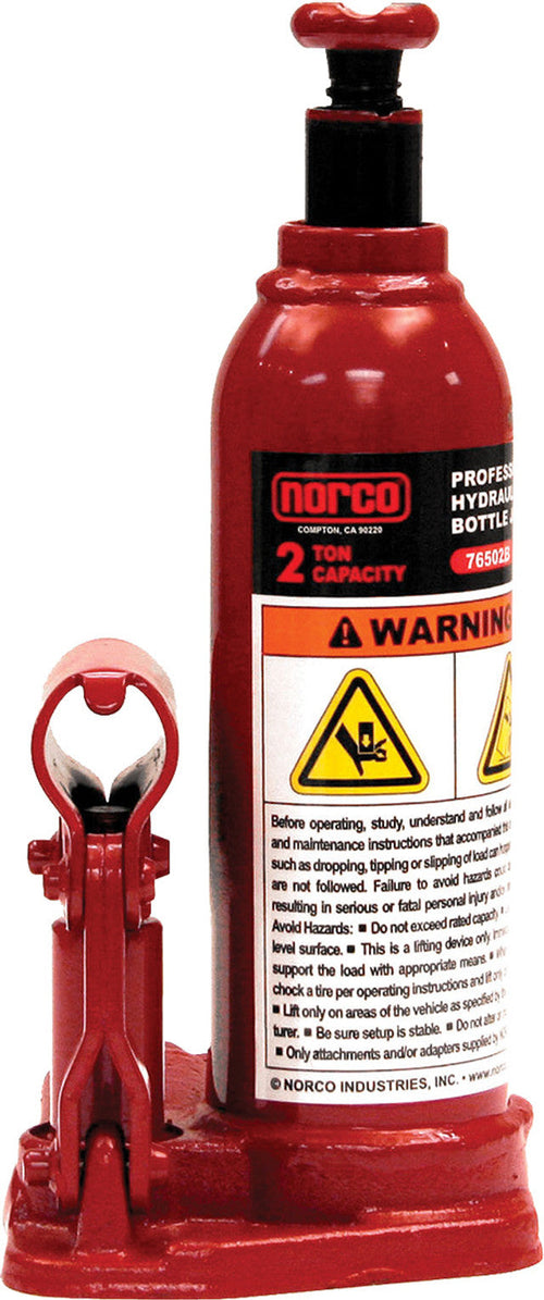 Norco Professional Lifting Equipment 76502B 2 Ton Capacity Bottle Jack - MPR Tools & Equipment