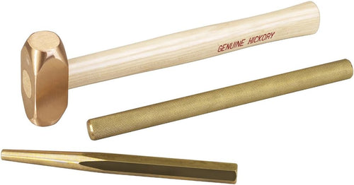 OTC Tools 4606 BRASS HAMMER AND PUNCH SET