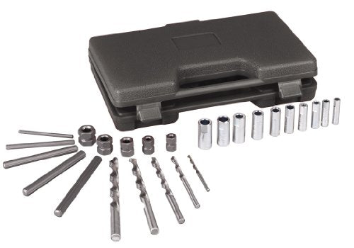 OTC Tools 4651 Screw, Bolt, and Stud Extractor Set 25 pieces with Drill Bits and Guides - MPR Tools & Equipment