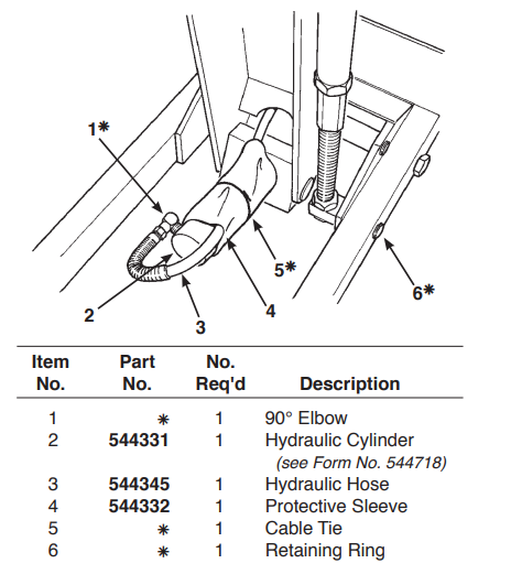 OTC Tools 544331 Hydraulic Cylinder for OTC Tools 5019A Low Lift Transmission Jack