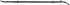 OTC Tools 5735-35 35" 'Double End Curved and Flat Tip Curved' Tire Spoon - MPR Tools & Equipment