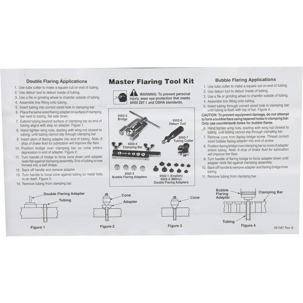 OTC Tools 6502 Master Brake Flaring Tool Kit