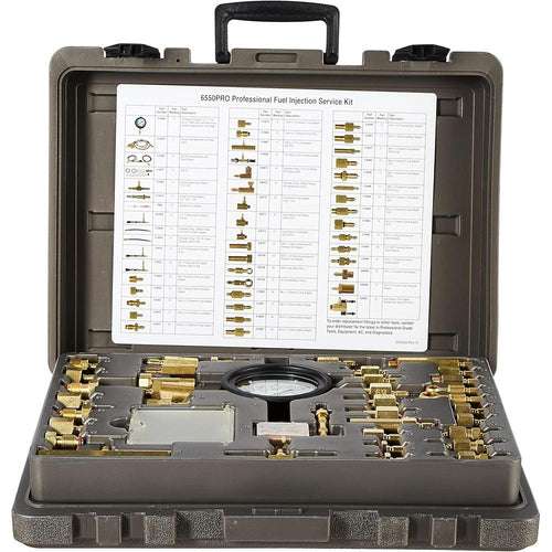 OTC Tools 6550PRO Professional Master Fuel Injection Service Kit