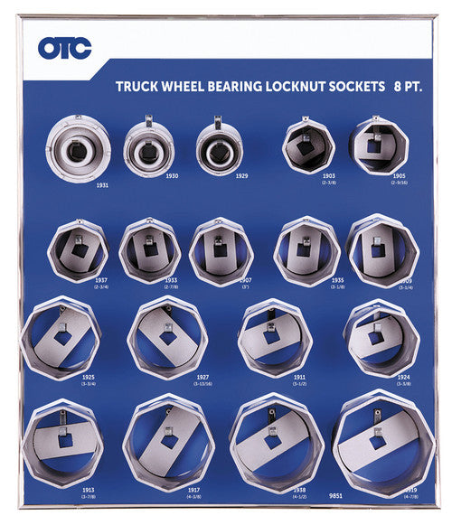 OTC Tools 9851 Locknut Wrench Display - MPR Tools & Equipment