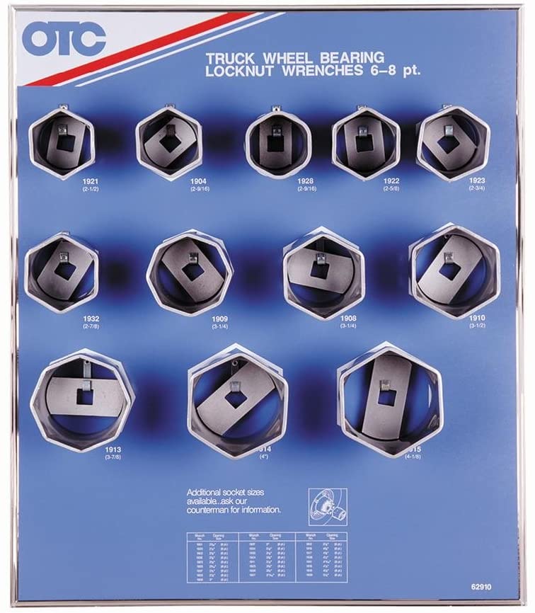 OTC Tools 9852 Wheel Bearing Locknut Socket Board - MPR Tools & Equipment