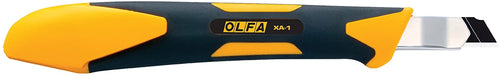 Olfa 1075449 XA-1 9mm Fiberglass Rubber Grip Utility Knife - MPR Tools & Equipment