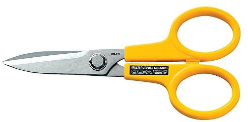 Olfa 9766 SCS-2 Stainless Steel Serrated Edge 7-Inch Scissors - MPR Tools & Equipment