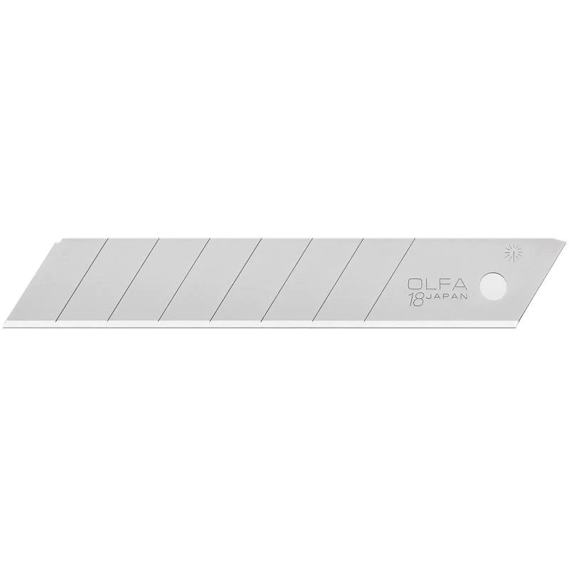 Olfa LB-5B 18mm Silver Snap Blade - Pack of 5 - MPR Tools & Equipment