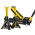 Omega 25055B 2.5-Ton Magic Lift Floor Jack and 3-Ton Jack Stand Combo in Black and Yellow