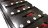 Close-up of open runway slots on the Coats 14K scissor lift service deck