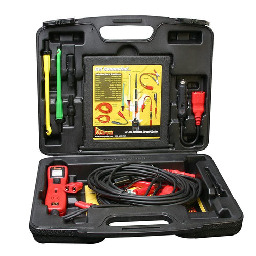 POWER PROBE III Circuit Tester w/ Lead Set Kit (PP3LS01) [Car Diagnostic Test Tool. Digital Voltmeter. Supplies Power or Ground. Continuity Tester]