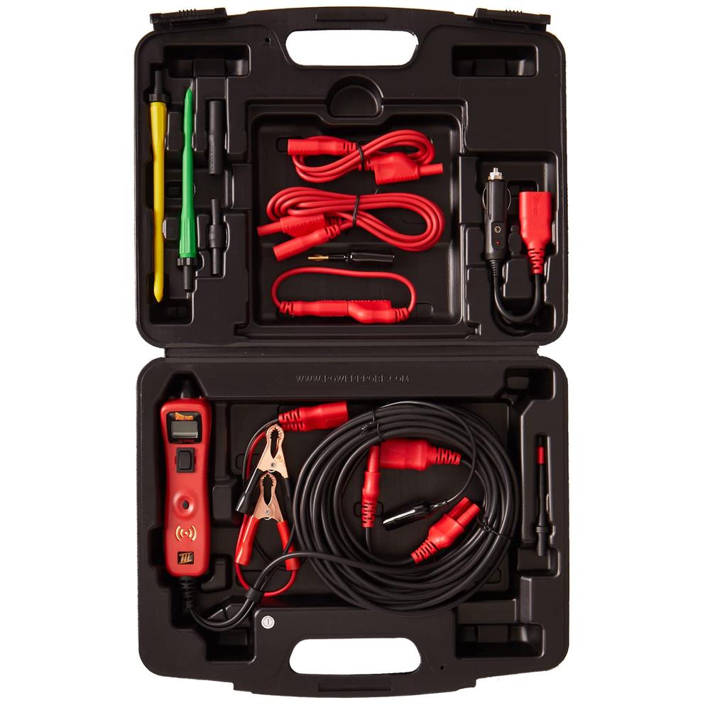 POWER PROBE III Circuit Tester w/ Lead Set Kit (PP3LS01) [Car Diagnostic Test Tool. Digital Voltmeter. Supplies Power or Ground. Continuity Tester]