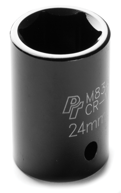 Performance Tools PTM834 Impact Socket 1/2"X24Mm - MPR Tools & Equipment