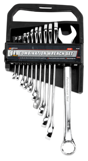 Performance Tools PTW1061 Sae Wrench Set 11Pc - MPR Tools & Equipment