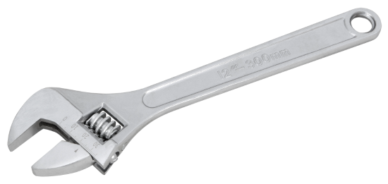 Performance Tools PTW12C Adjustable Wrench 12 In. - MPR Tools & Equipment