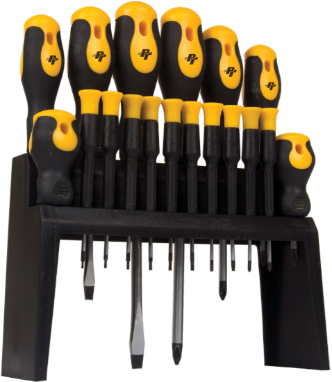 Performance Tools PTW1710 18 Pcs Screwdriver Set - MPR Tools & Equipment