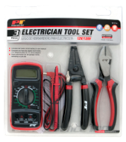 Performance Tools PTW1714 3Pc Electrician Tool Kit - MPR Tools & Equipment