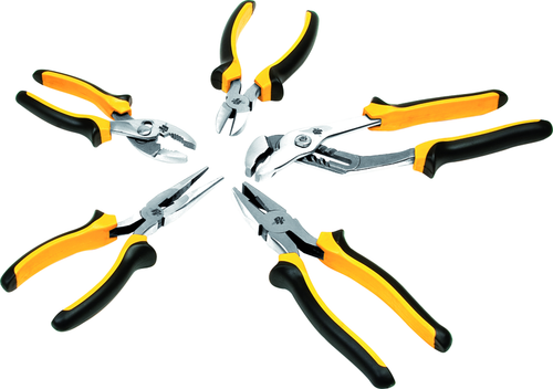 Performance Tools PTW1717 5 Pc Pliers Set - MPR Tools & Equipment