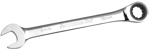 Performance Tools PTW30359 Ratcheting Wrench 19Mm - MPR Tools & Equipment