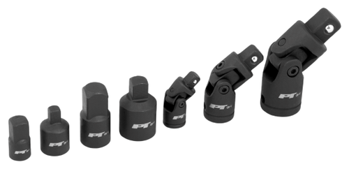 Performance Tools PTW30937 7Pc Imp.U-Joint& Adapter Set - MPR Tools & Equipment