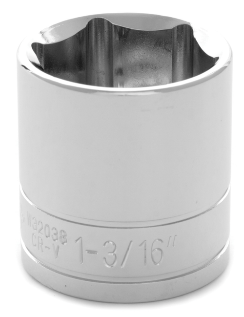 Performance Tools PTW32038 Socket 6Pt 1/2"X1 3/16" - MPR Tools & Equipment