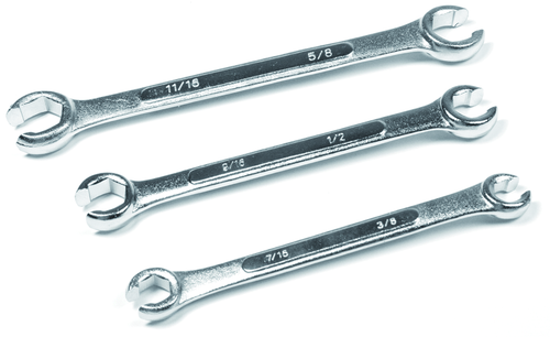 Performance Tools PTW350 3Pc Flare Nut Wrench Set - MPR Tools & Equipment