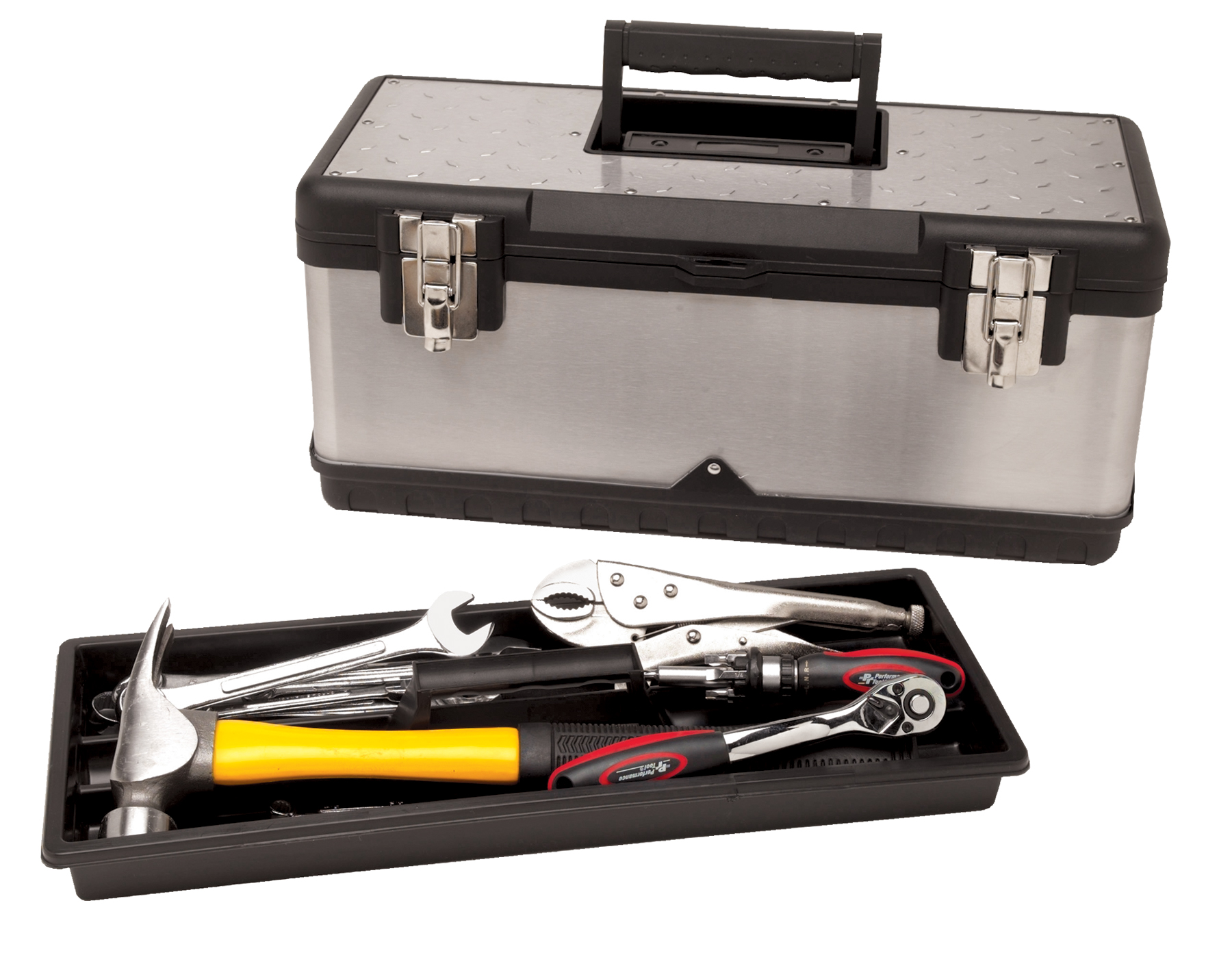 Performance Tools PTW54020 20In Steel Tool Box - MPR Tools & Equipment