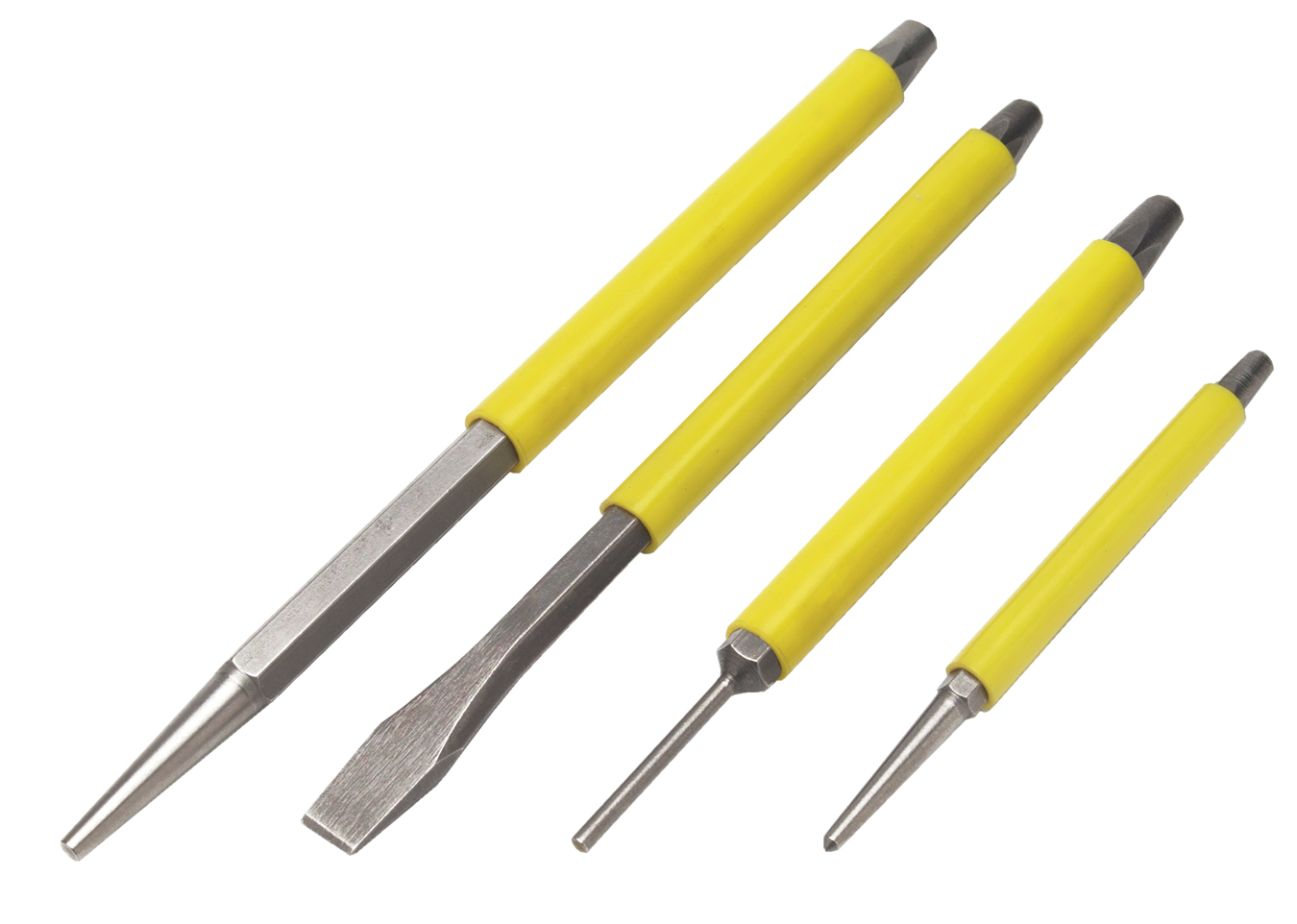 Performance Tools PTW753 4Pcs Punch And Chisel Set - MPR Tools & Equipment