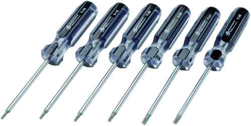 Performance Tools PTW80006 6Pc Torx Screwdriver Kit - MPR Tools & Equipment