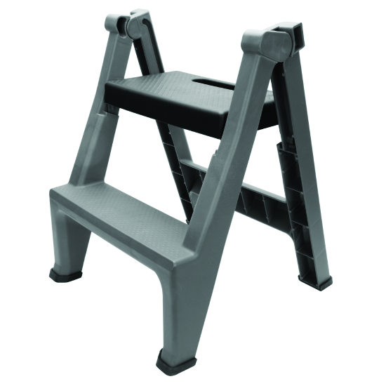 Performance Tools PTW85040 2 Step Folding Ladder - MPR Tools & Equipment