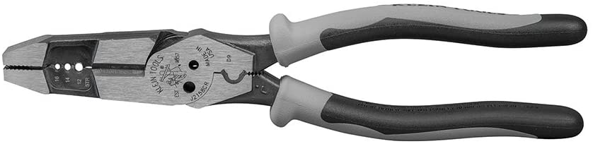 Pliers. Hybrid Multi Purpose Tool with Crimper. Bolt Shearing Holes & Stripper Klein Tools J215-8CR - MPR Tools & Equipment