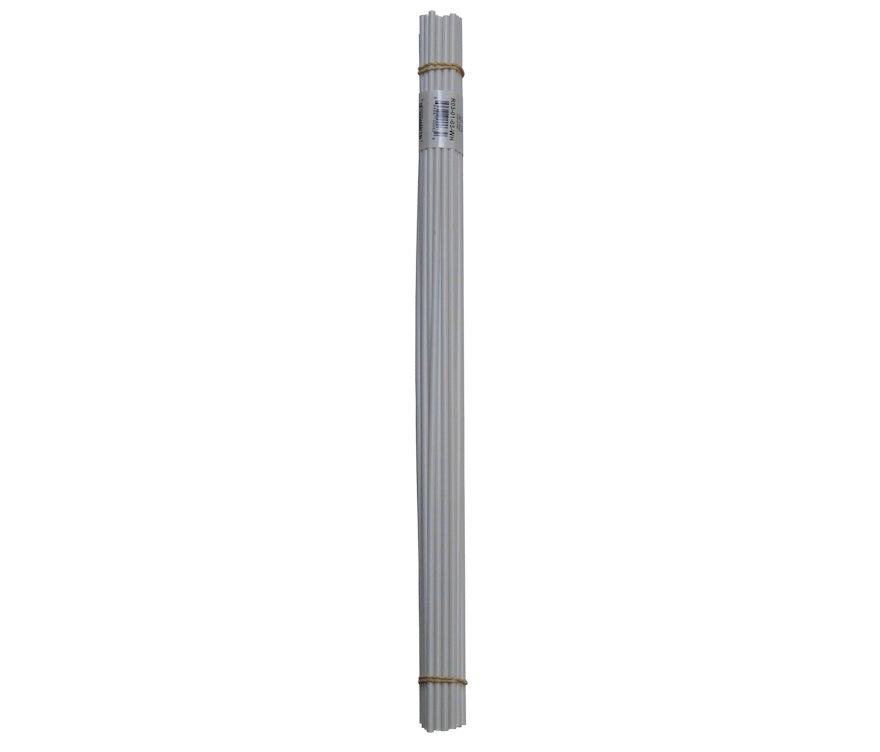 Polyvance R03-01-03-WH ABS Plastic Welding Rod, 1/8" Diameter 30ft White - MPR Tools & Equipment