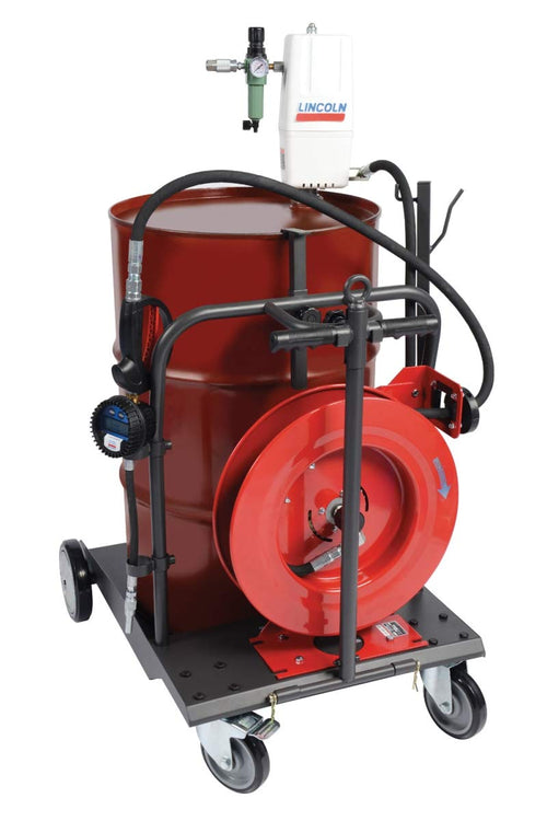 Portable Oil Pump with Gun, 30 ft. Hose - MPR Tools & Equipment