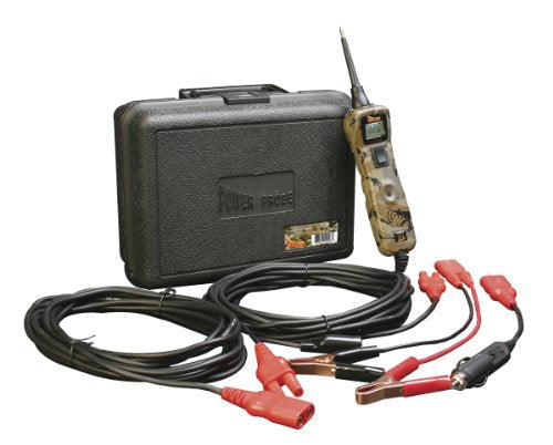 Power Probe III PP319CAMO with Case & Acc - Camo Car Automotive Diagnostic Test Tool, Digital Volt Meter, AC/DC Current Resistance, Circuit Tester - MPR Tools & Equipment